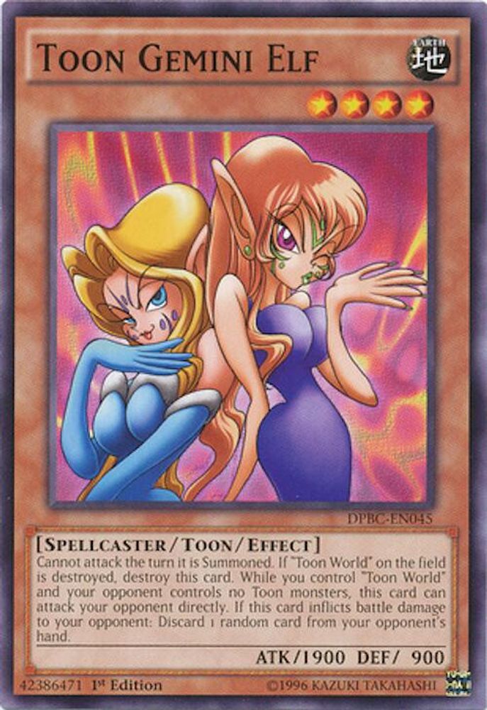 Toon Gemini Elf, 1st-edition, front