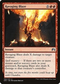 Ravaging Blaze, Magic Origins