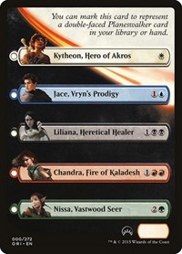 Checklist Card - Magic Origins (Planeswalker), Magic Origins