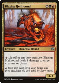 Blazing Hellhound, Magic Origins