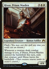 Hixus, Prison Warden, Unique and Miscellaneous Promos