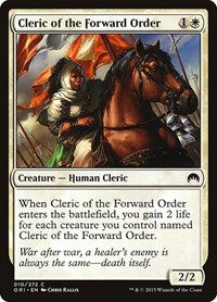 Cleric of the Forward Order, Magic Origins