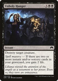 Unholy Hunger, Magic Origins