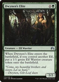 Dwynen's Elite, Magic Origins