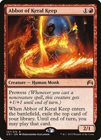 Abbot of Keral Keep, Magic Origins