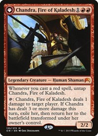 Chandra, Fire of Kaladesh, Magic Origins
