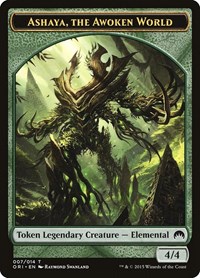 Ashaya, the Awoken World Token, Magic Origins