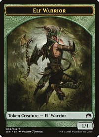 Elf Warrior Token, Magic Origins