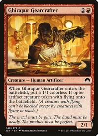 Ghirapur Gearcrafter, Magic Origins