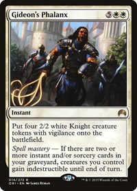 Gideon's Phalanx, Magic Origins