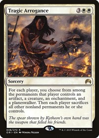 Tragic Arrogance, Magic Origins