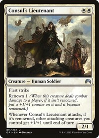 Consul's Lieutenant, Magic Origins