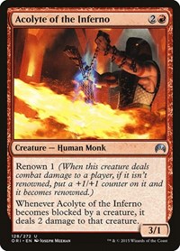 Acolyte of the Inferno, Magic Origins