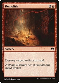 Demolish, Magic Origins