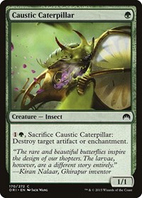 Caustic Caterpillar, Magic Origins