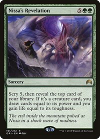 Nissa's Revelation, Magic Origins