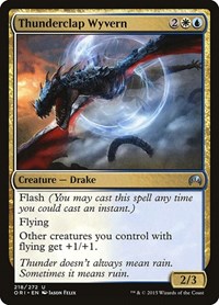 Thunderclap Wyvern, Magic Origins