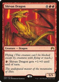 Shivan Dragon, Magic Origins