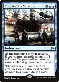 Thopter Spy Network, Prerelease Cards