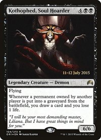 Kothophed, Soul Hoarder, Prerelease Cards