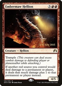 Embermaw Hellion, Prerelease Cards