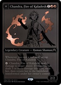 Chandra, Fire of Kaladesh (SDCC 2015 Exclusive), Media Promos