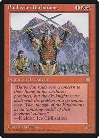 Balduvian Barbarians, Ice Age