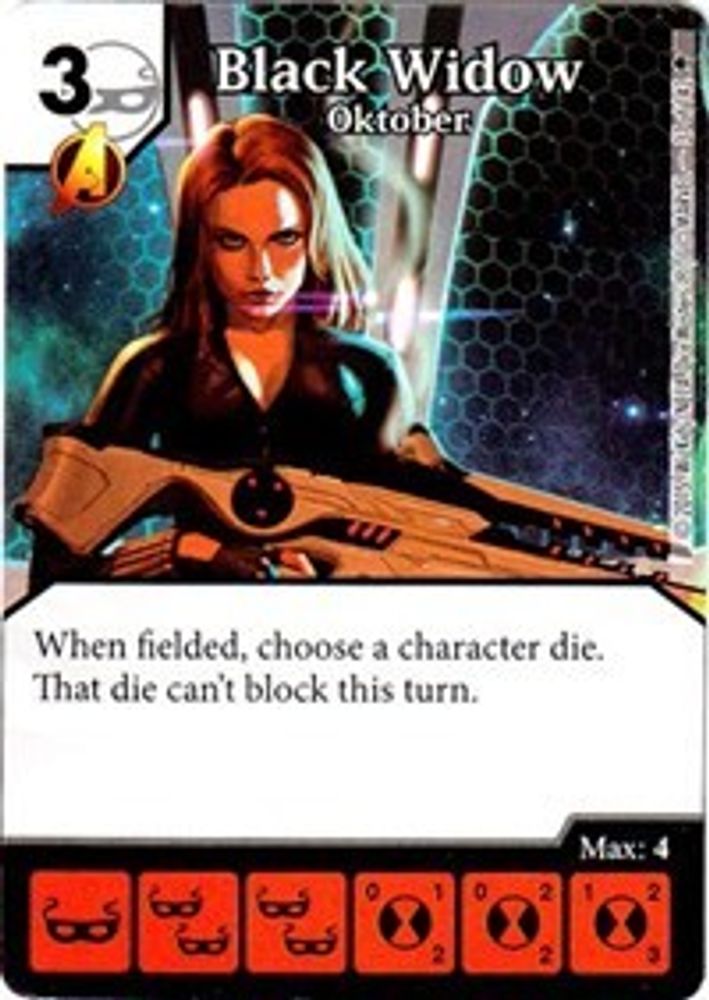 Black Widow - Oktober, Standard, front