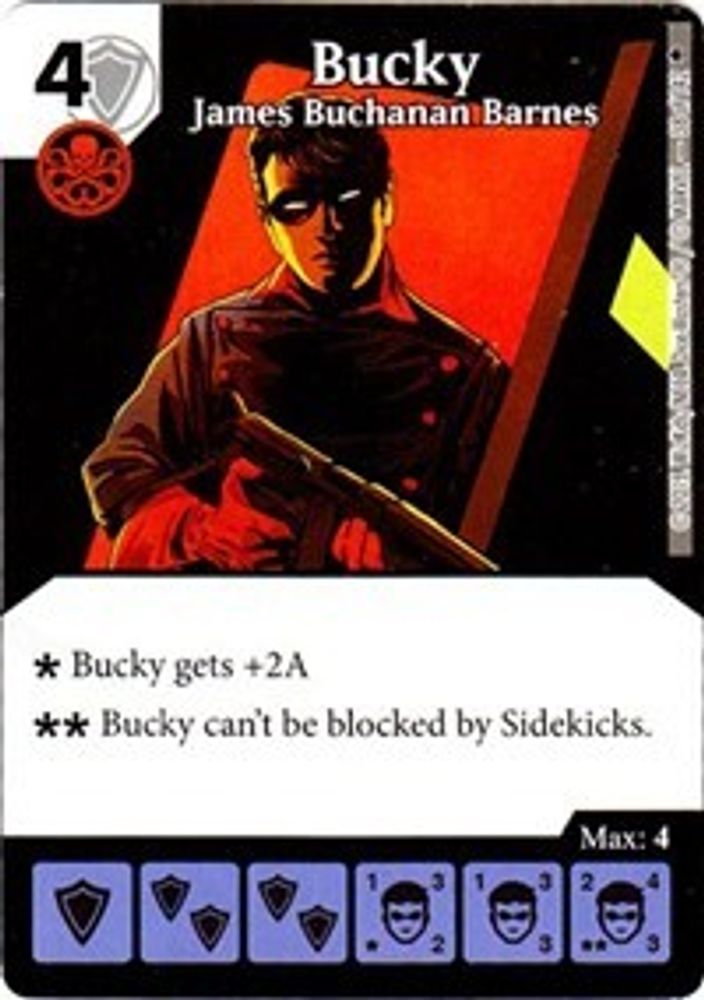 Bucky - James Buchanan Barnes, Standard, front