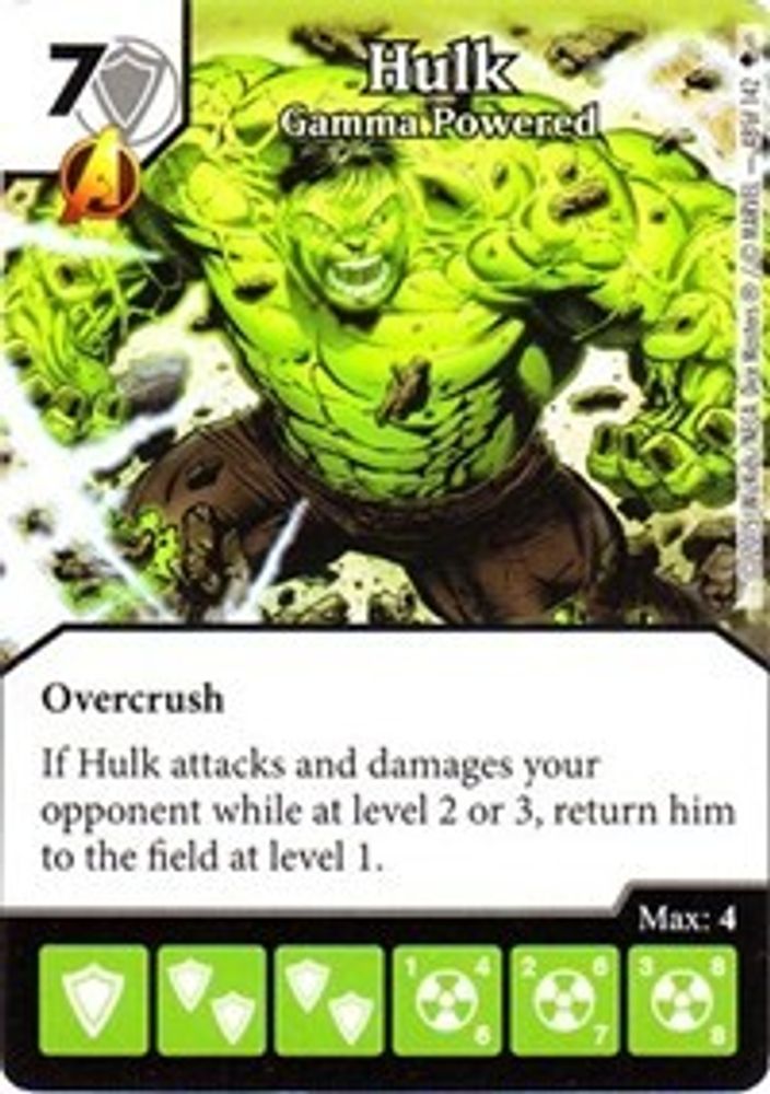 Hulk - Gamma Powered, Standard, front