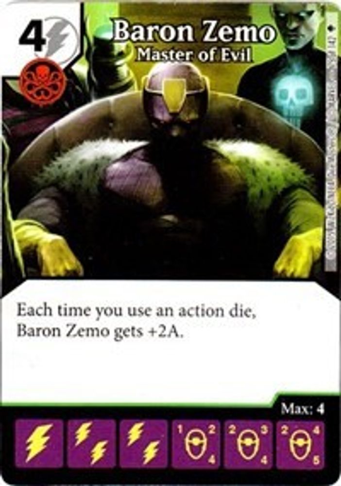 Baron Zemo - Master of Evil, Standard, front