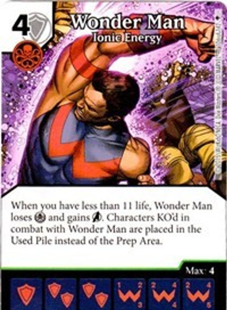 Wonder Man - Ionic Energy, Standard, front