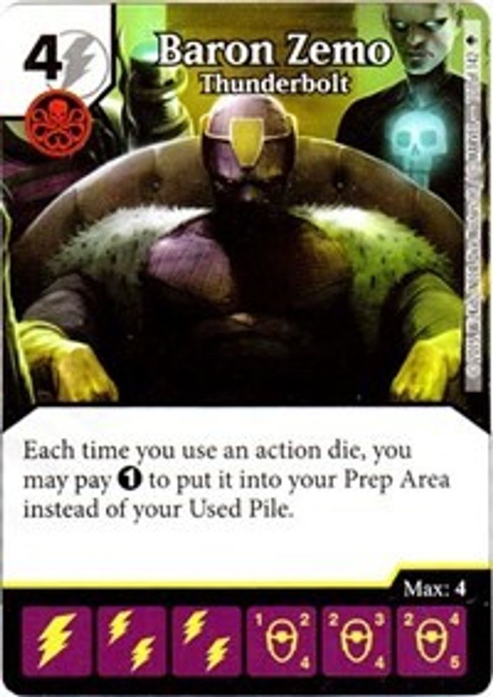 Baron Zemo - Thunderbolt, Standard, front