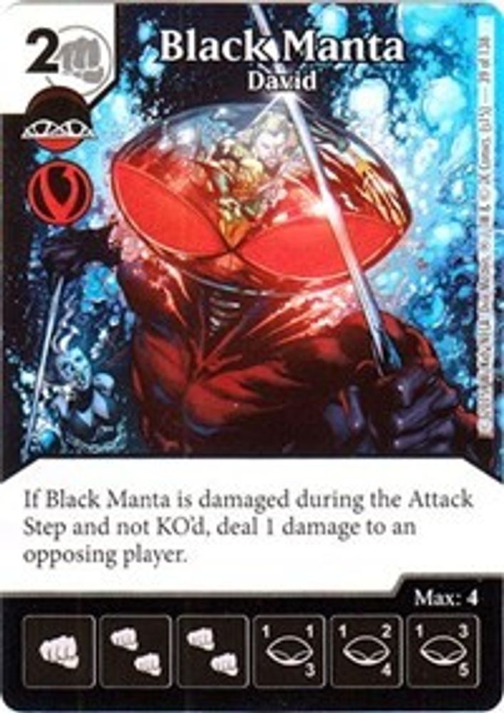 Black Manta - David, Standard, front