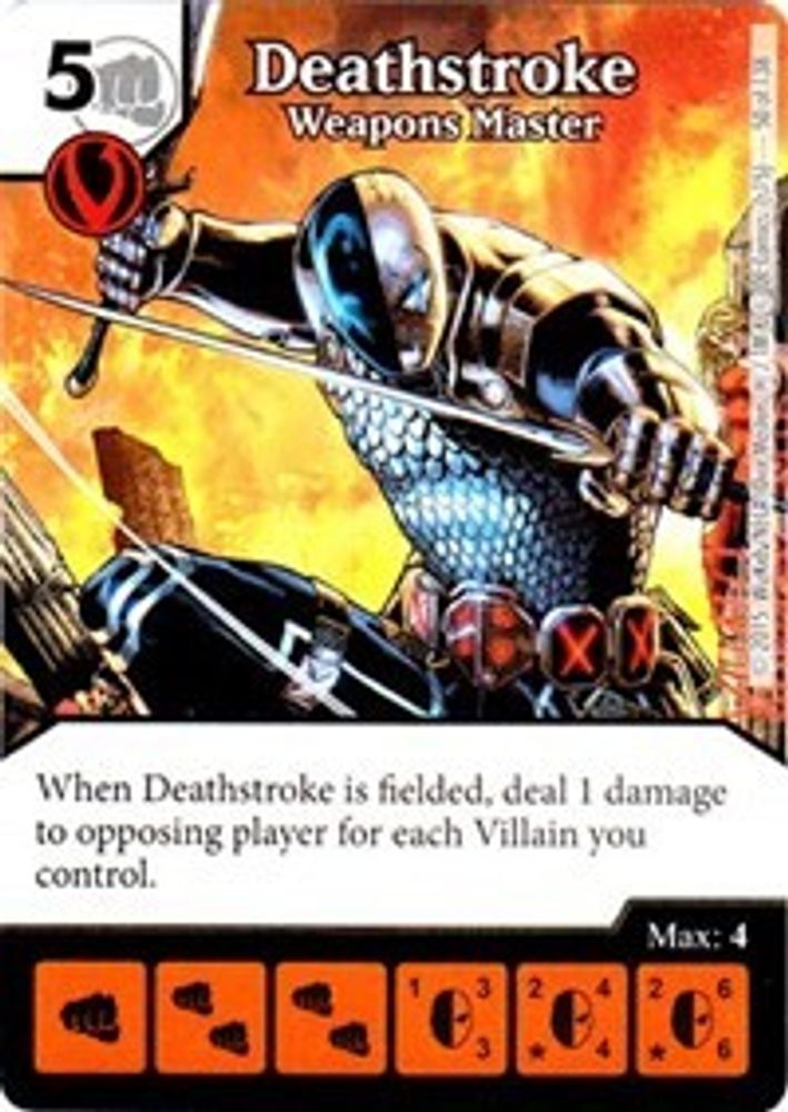 Deathstroke - Weapons Master, Standard, front