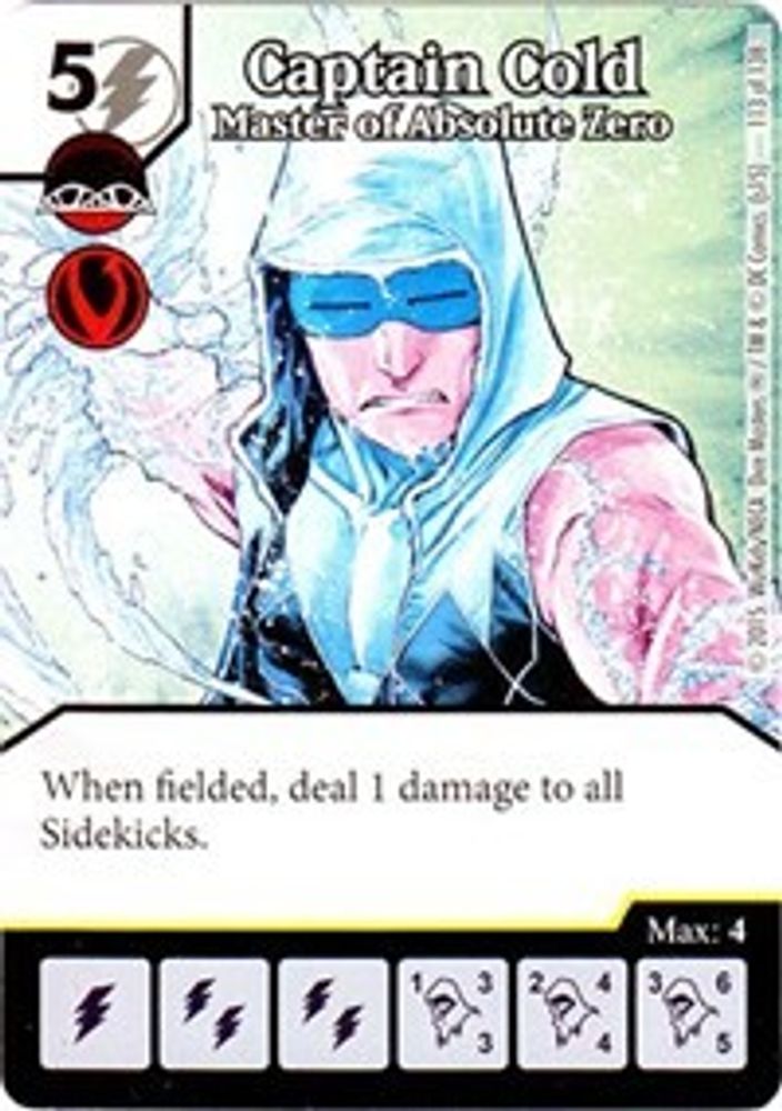 Captain Cold - Master of Absolute Zero, Standard, front