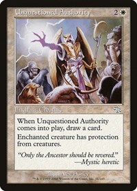 Unquestioned Authority, Judgment