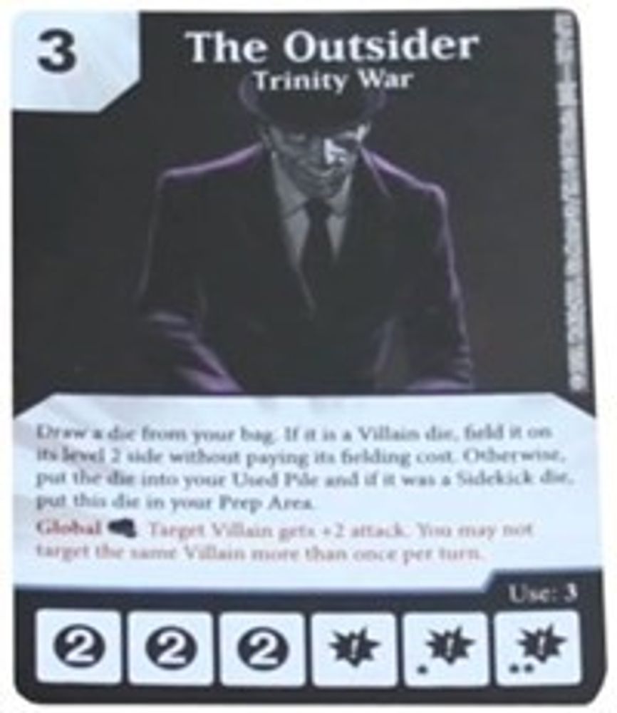 The Outsider - Trinity War, Standard, front