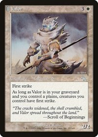 Valor, Judgment