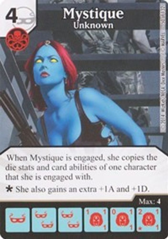 Mystique - Unknown, Standard, front