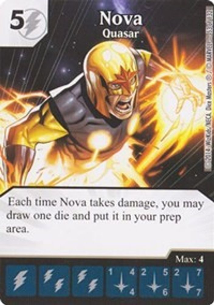 Nova - Quasar, Standard, front