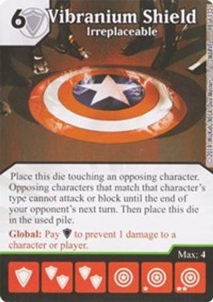Vibranium Shield - Irreplaceable, Standard, front
