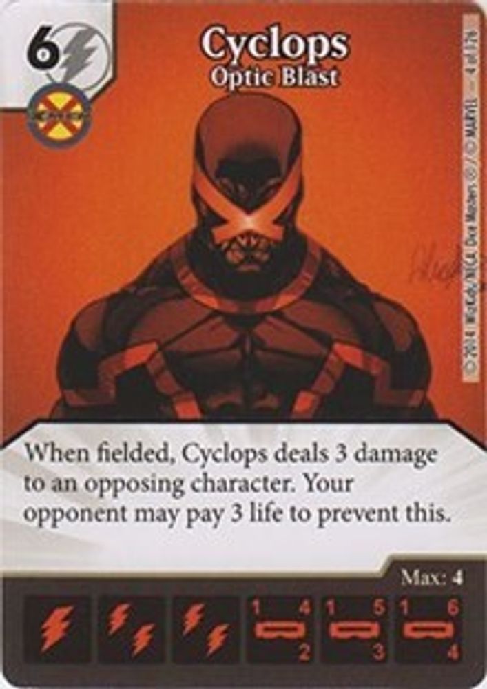 Cyclops - Optic Blast, Standard, front