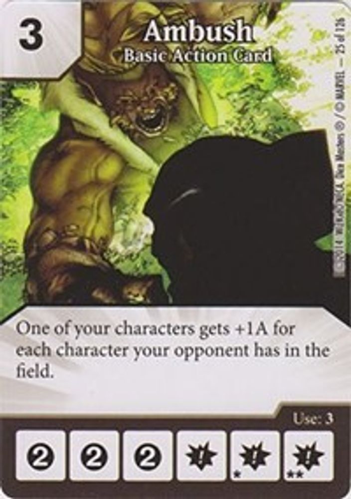 Ambush, Standard, front