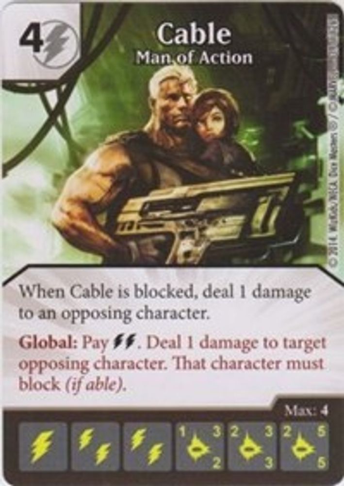 Cable - Man of Action, Standard, front