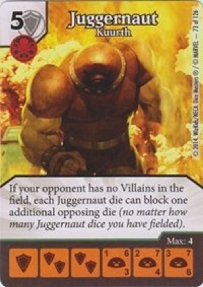 Juggernaut - Kuurth, Standard, front