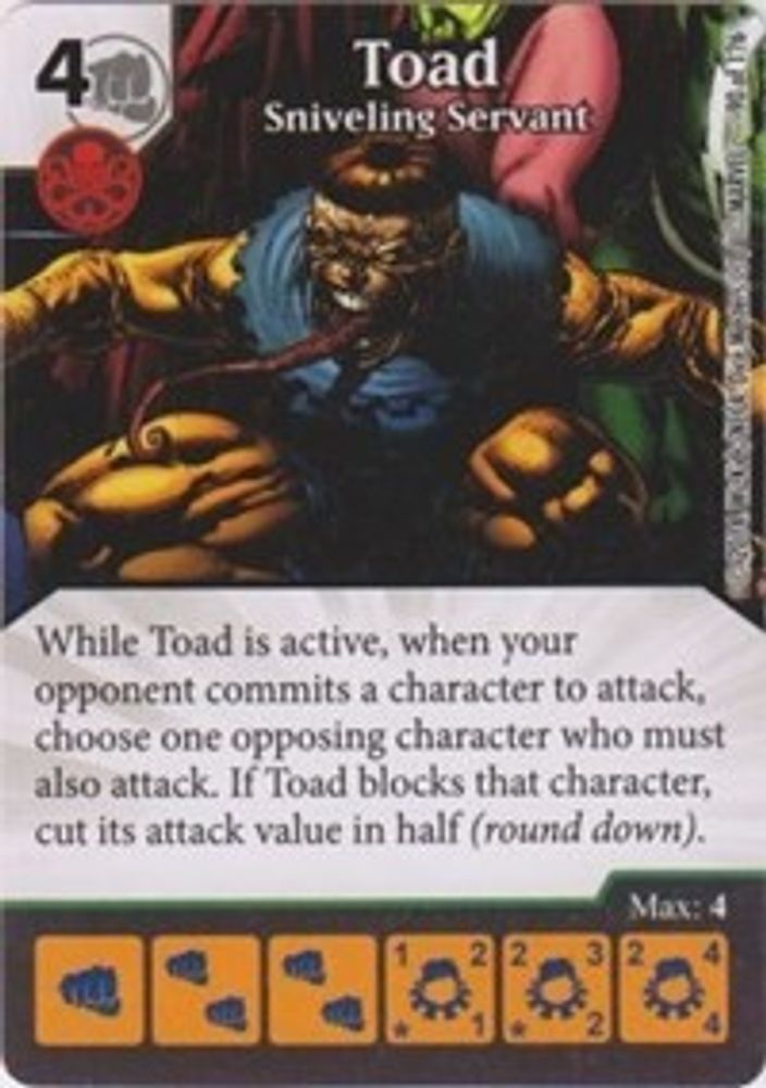 Toad - Sniveling Servant, Standard, front