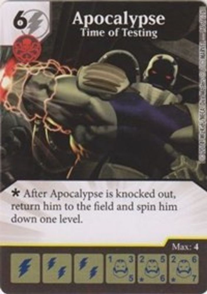 Apocalypse - Time of Testing, Standard, front