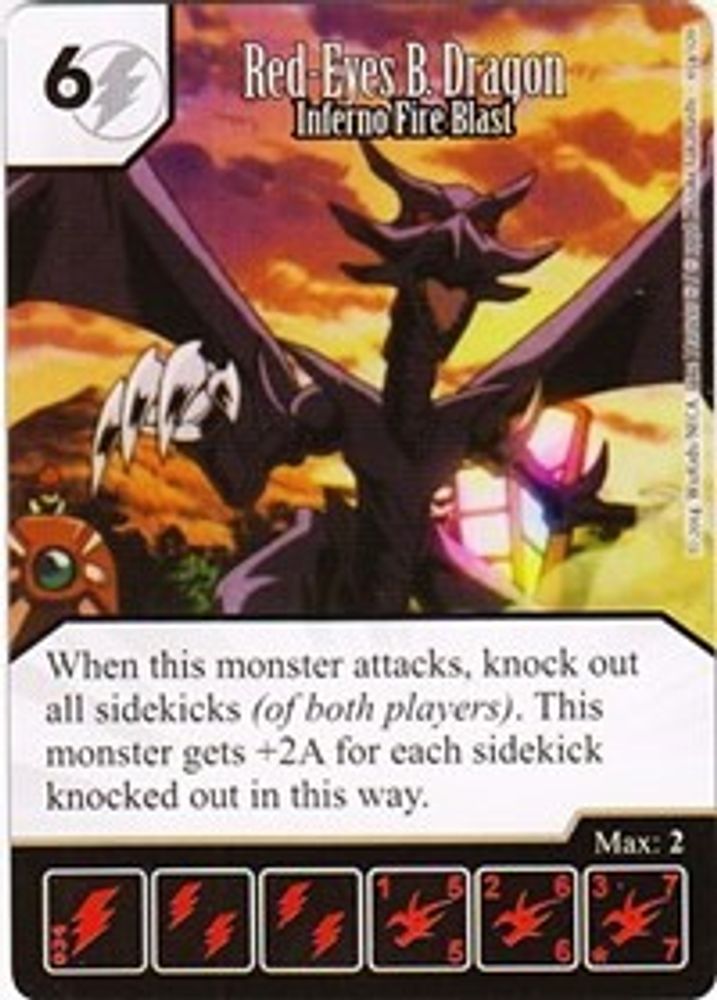 Red-Eyes B. Dragon - Inferno Fire Blast, Standard, front