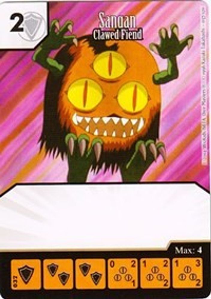Sangan - Clawed Fiend, Standard, front